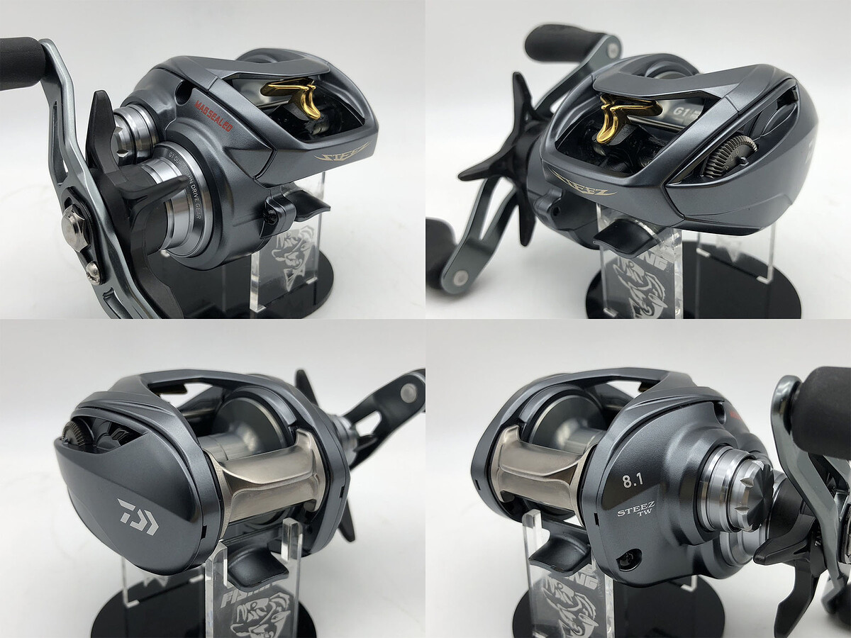 Daiwa Steez A TW 1016XH รอกสวยริ้วรอยผิวบางๆ เล็กน้อย สปูนสวยไร้ริ้วรอย พร้อมกล่องคู่มือทั้งหมดตามรู