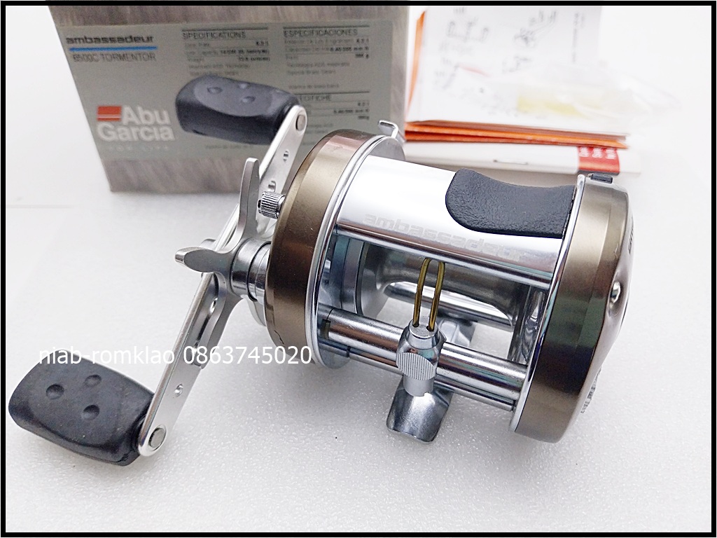 [b][q]Abu 6500C Tormentor  ปี2010 ผลิตขายในยุโรป  ของใหม่มือ1 กล่องอุปกรณ์ครบ หายากยิ่ง  ราคา 6800  