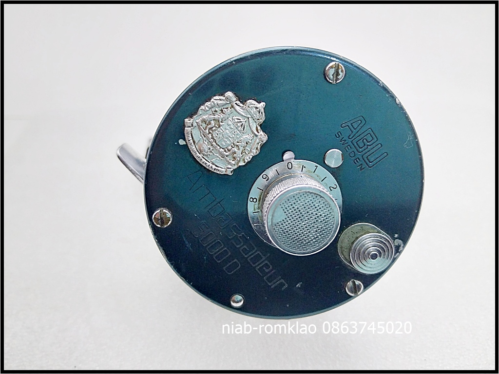 [b][q]Abu 5000D Direct Drive คลิกเสียงสปรืง  ปี1976  มีรอยจากการใช้งาน  ใช้งานได้ปกติ รุ่นนี้ต้องใช้