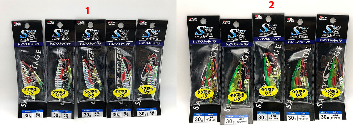 ##Sale##เหยื่อจิ๊ก ABU 30g ของใหม่ 100% Japan มีสีล่ะ 6 ตัวรายละเอียดตามรูป  

ขายตัวล่ะ 110 บาท
