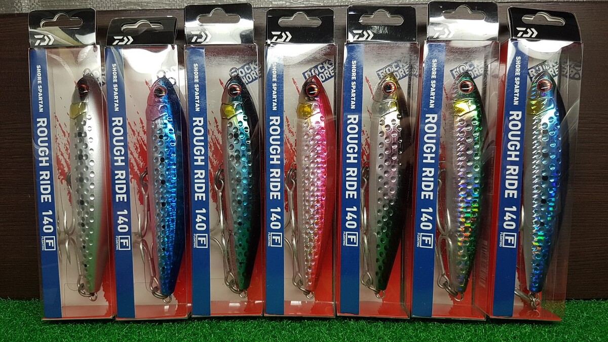 A2. Daiwa Spartan Rough Ride 140F, 46.5 g Floating คัดสีเด็ด มือกะพง สาก ทะเล วัง

# ราคาตัวละ 375