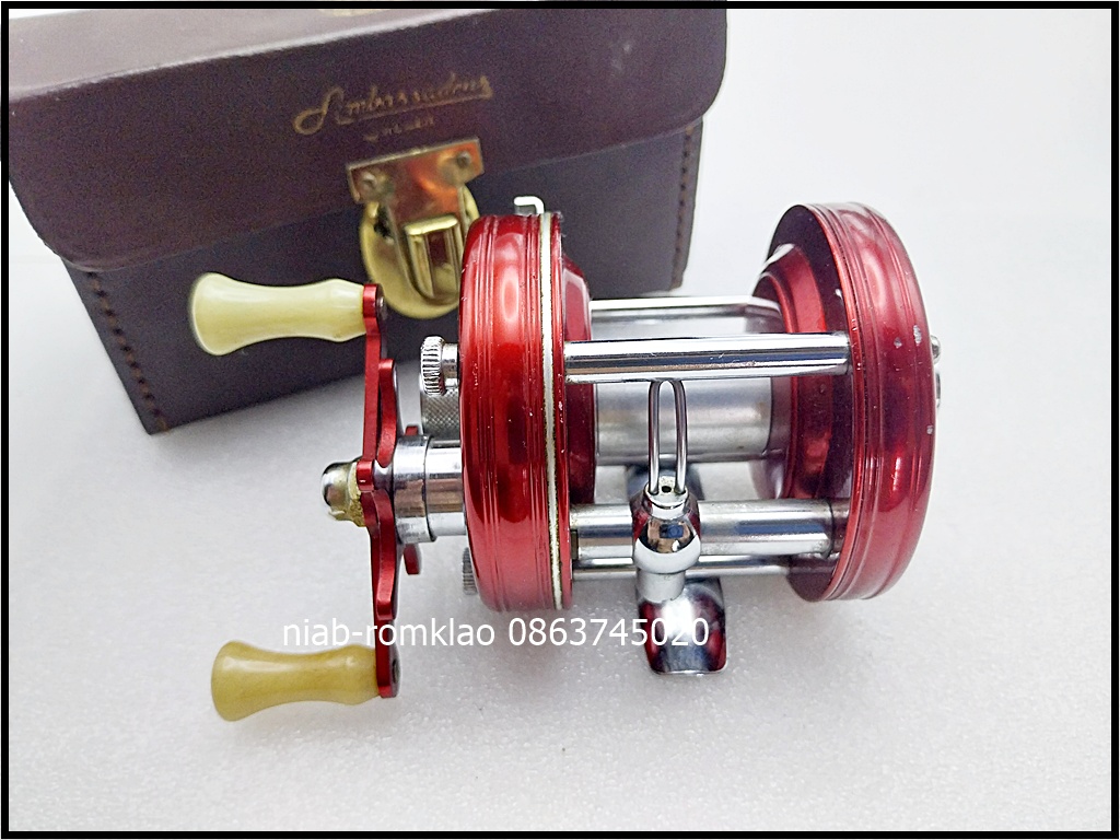[N]--> Abu 5000แดง 3สกรู 1965 กล่องหนัง