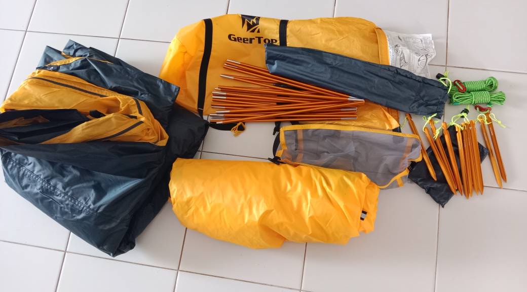 geertoptop toproad 2 plus tent