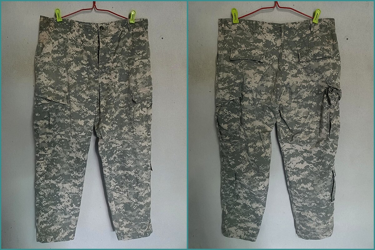 กางเกงทหาร US.ARMY ลายพรางดิจิตอล ACU Size: 35-39 นิ้ว