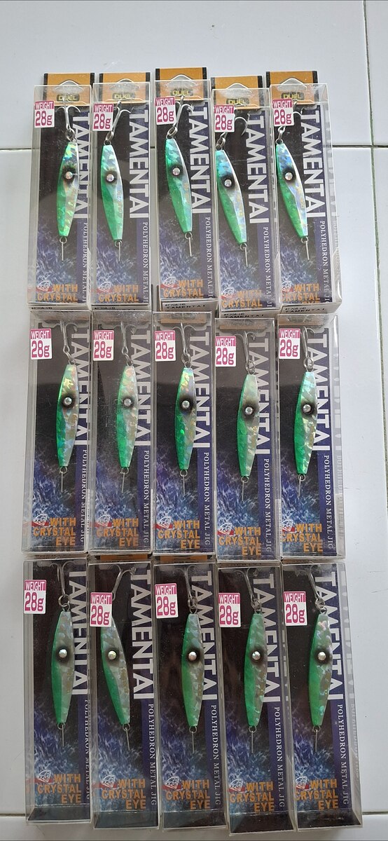Underground smash 5,7,25กรัมตัวละ75บาท
Daiso 40กรัม=75บาท
Daiso60,80กรัม=95บาท
Duel 28กรัม=95บาท

