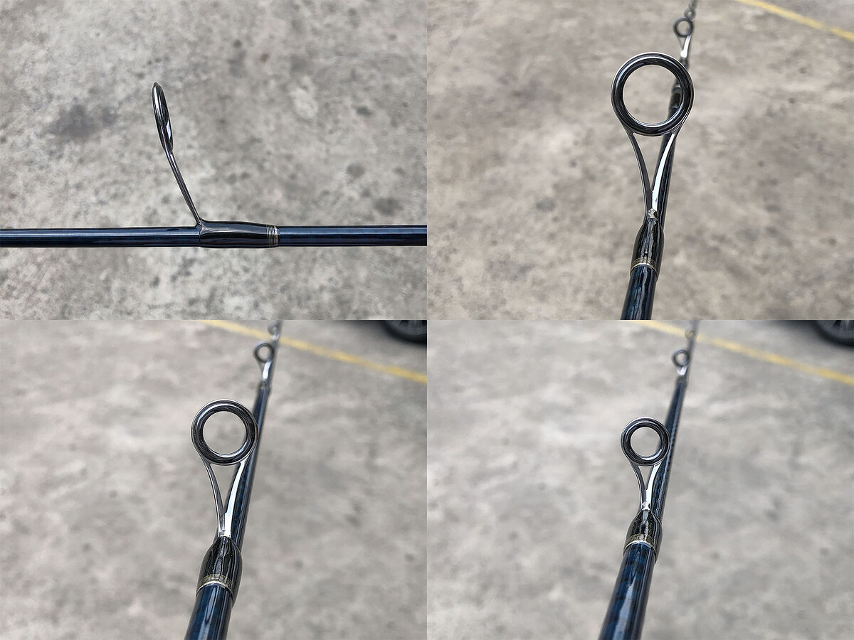 Shimano CARDIFF 83ML คัน 2 ท่อนยาว 8'3" เวท 6-12lb คันสวยริ้วรอยน้อยมาก พร้อมซองใส่คันตรงรุ่น คันสวย