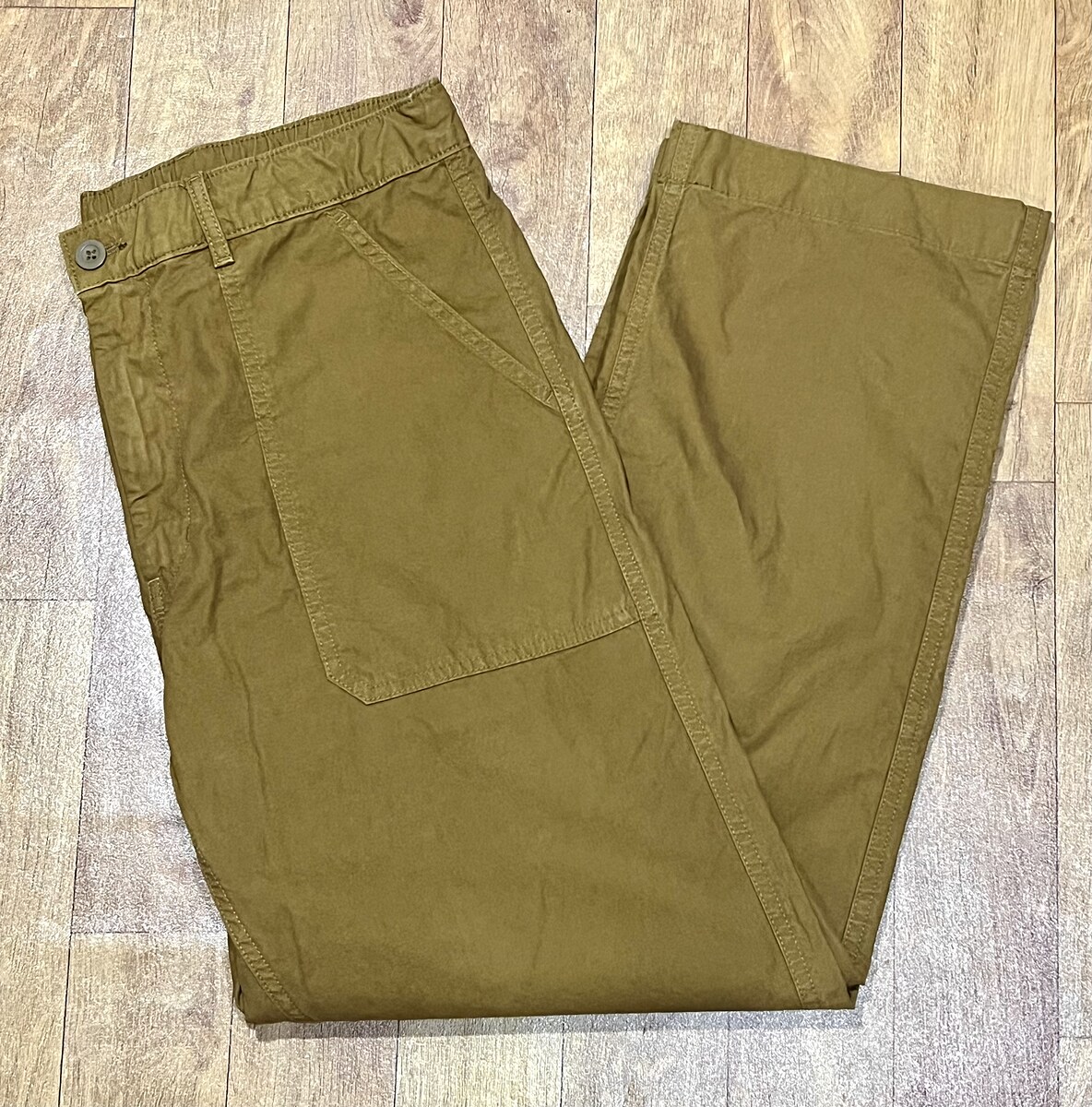 กางเกง UNIQLO STRAIGHT WORK PANTS 