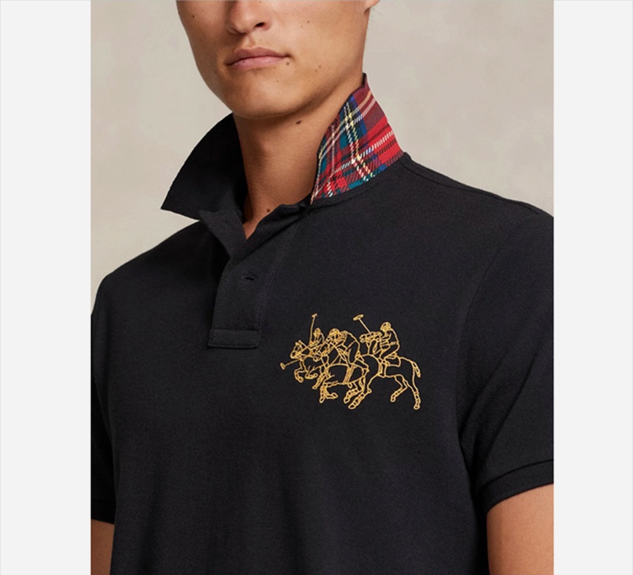 Polo Ralph Lauren Slim Fit Lunar New Year Triple-Pony
