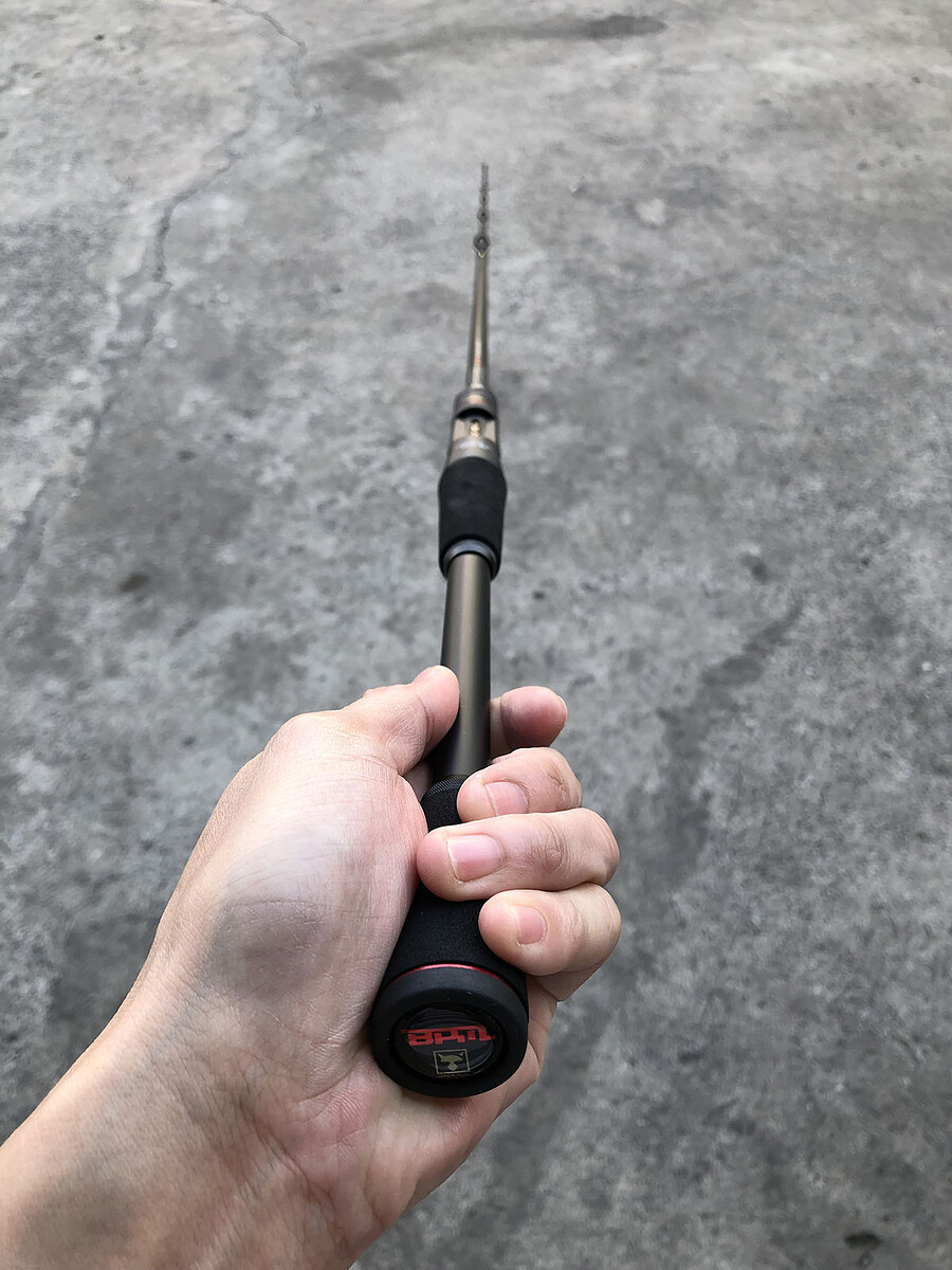 12. Jackall BPM BC-71H คัน 1 ท่อนยาว 7'1" เวท 12-25lb คันสวยริ้วรอยน้อยมาก คันสวย A++ ครับ (คันมือสอ
