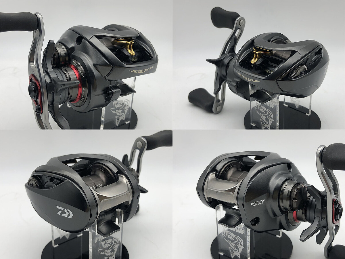 Daiwa Steez SV TW 1016SV-SH รอกสวยริ้วรอยผิวบางๆ เล็กน้อย สปูนสวยไร้ริ้วรอย รอกสวยหมุนลื่นใช้งานปกติ