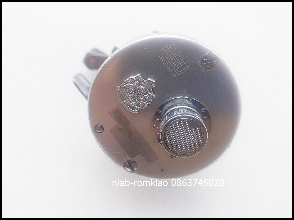[b][q]Abu 1500C   ปี1977 ระบบเฟืองติ๊ก มีรอยจากการใช้งาน เฟืองmainเป็นทองเหลือง กิ๊บล็อคท่อตัวเกลี่ย