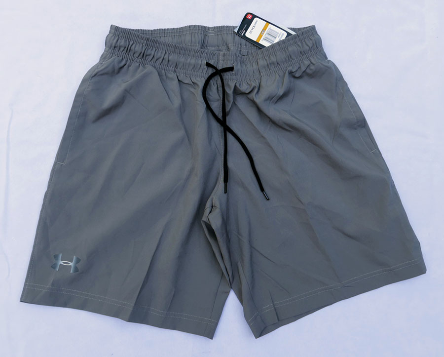 UNDER ARMOUR /L กางเกงกีฬาขาสั้นเอวยางยืด 2 สีสวยใหม่แท้ ราคารวมส่ง Flash