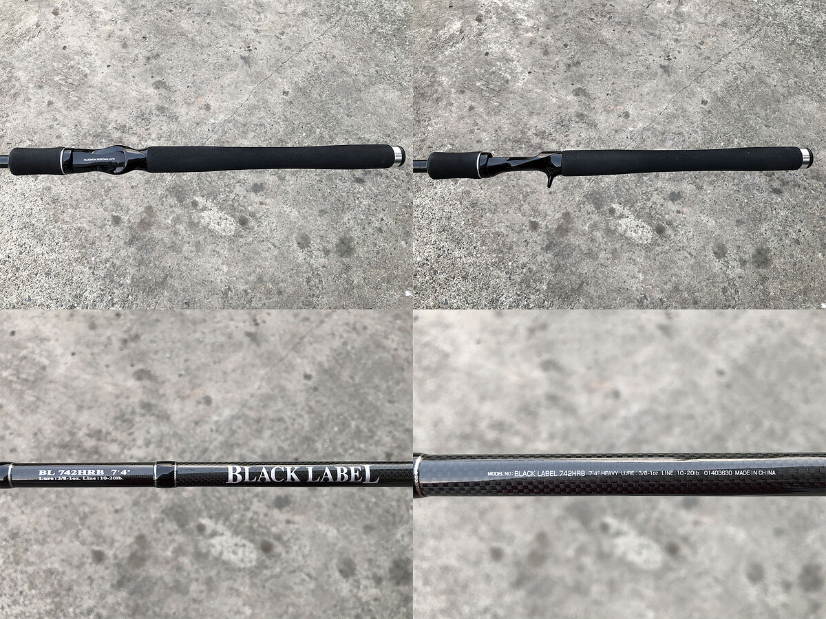 Daiwa BLACK LABEL BL 742HRB คัน 2 ท่อนต่อโคนยาว 7'4" เวท 10-20lb คันสวยริ้วรอยผิวบางๆ เล็กน้อย พร้อม