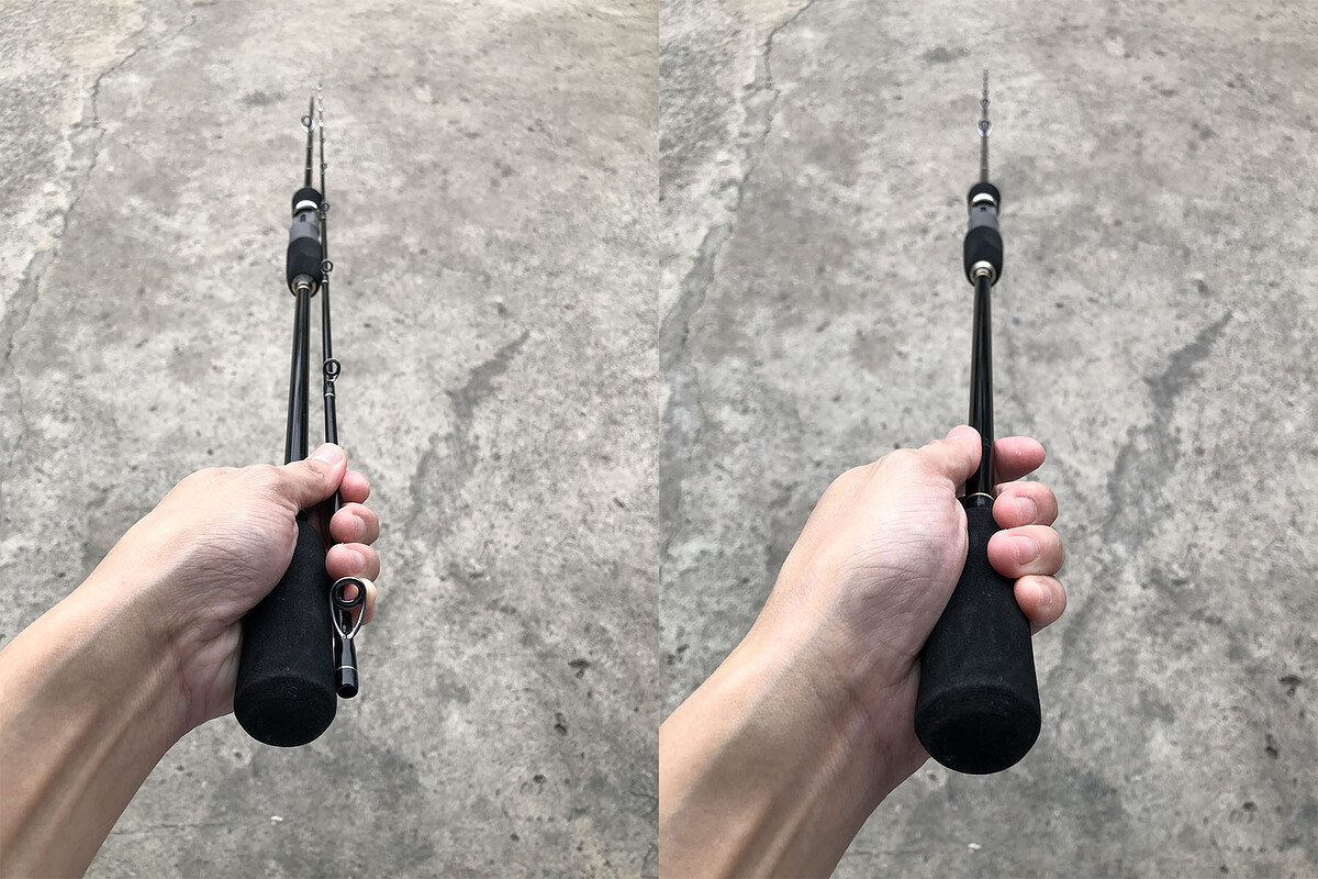 4. Yamaga Battle Whip 69L-B คันตกหมึก คัน 2 ท่อนยาว 6'9" WT Max: ~80g , Line: PE0.4-1.0 คันสวยด้ามคั