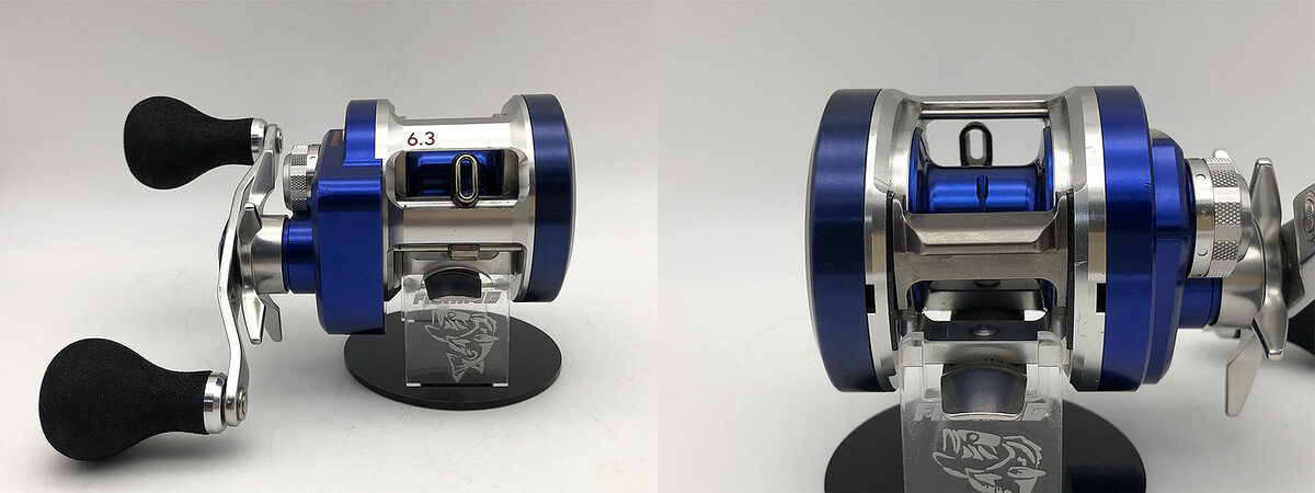 14. Daiwa RYOGA C1012 PE-H รอกสวยริ้วรอยผิวบางๆ บ้างเล็กน้อย สปูนสวยไไม่มีริ้วรอย รอกสวยหมุนลื่นใช้ง