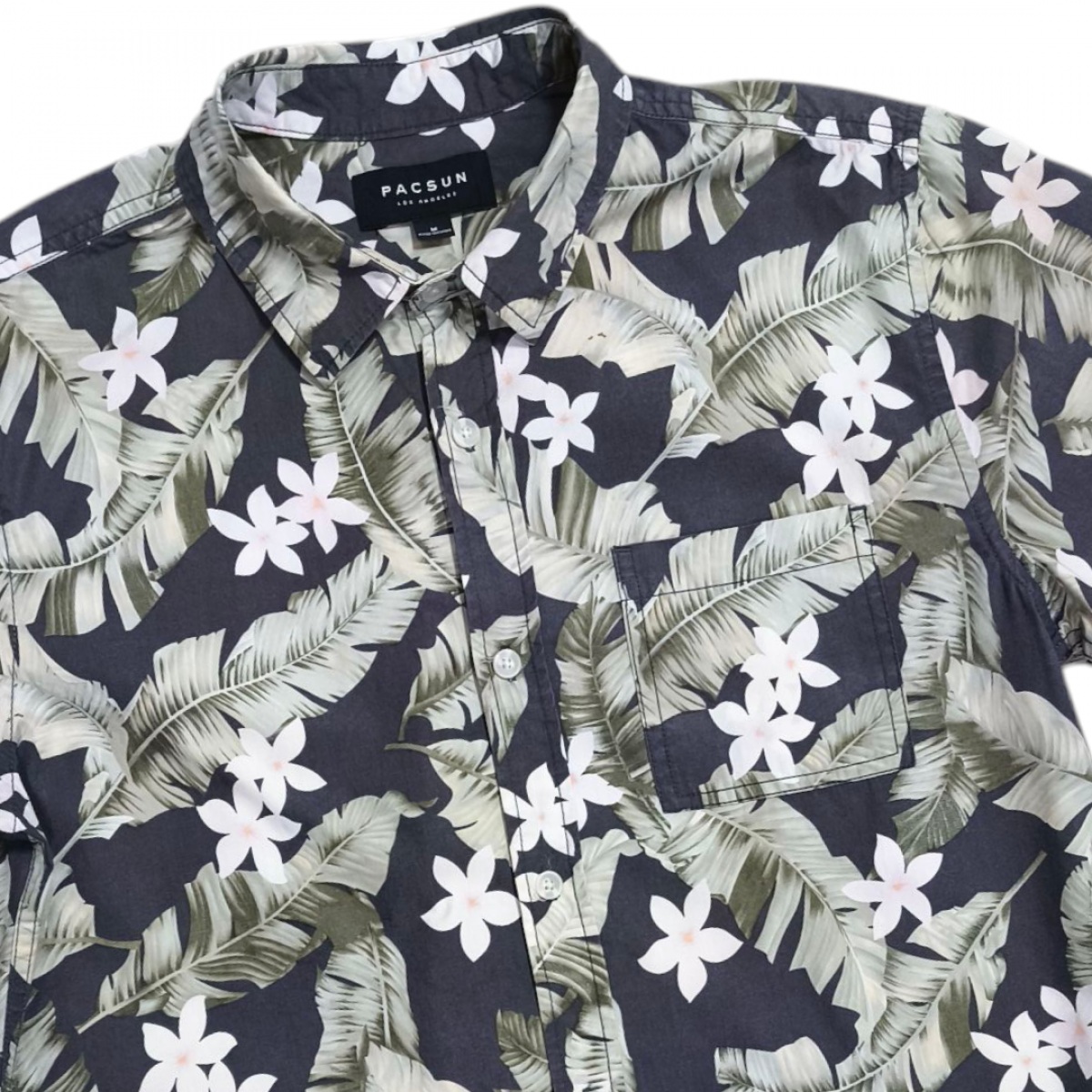 PACSUN ฮาวาย  เชิ้ตแขนสั้น  อก44นิ้ว  