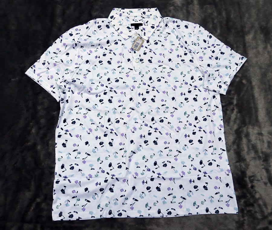 RW&CO. /XL/XXL (48/50) เสื้อยืดปกโปโล 4 ลายสวยใหม่แท้ ราคารวมส่ง kerry