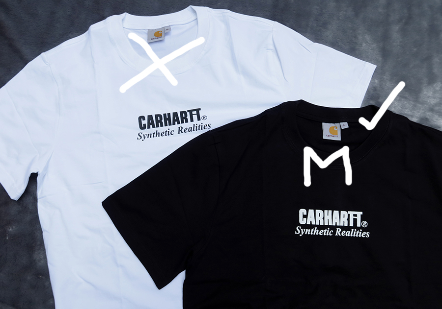 carhartt WIP Synthetic Realities /M /42 เสื้อยืดแขนสั้นสกรีนหน้าหลังสวยใหม่