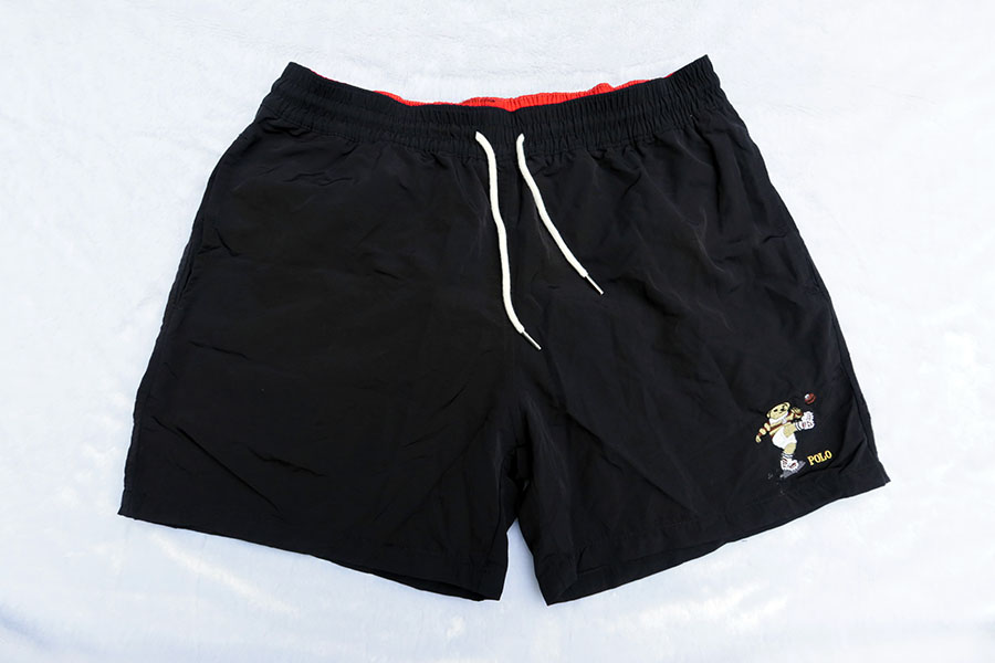 POLO SWIM /M กางเกงว่ายน้ำขาสั้นมีซับในใหม่สวยหลุดโรงงาน รวมส่ง flash
