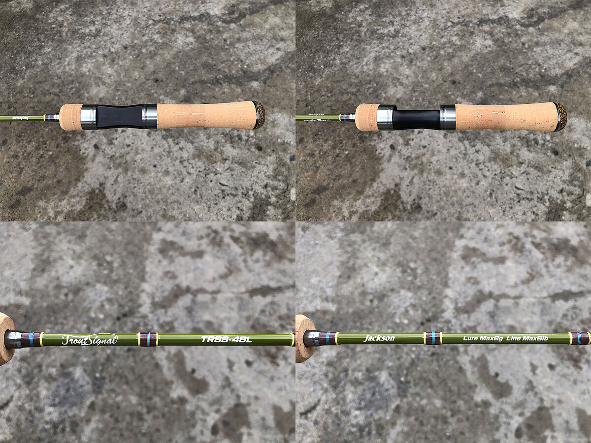 Jackson Trout Signal TRSS-48L คัน 2 ท่อนยาว 4'8" Lure Max: 8g , Line Max: 6lb คันสวยใหม่มากๆ ริ้วรอย