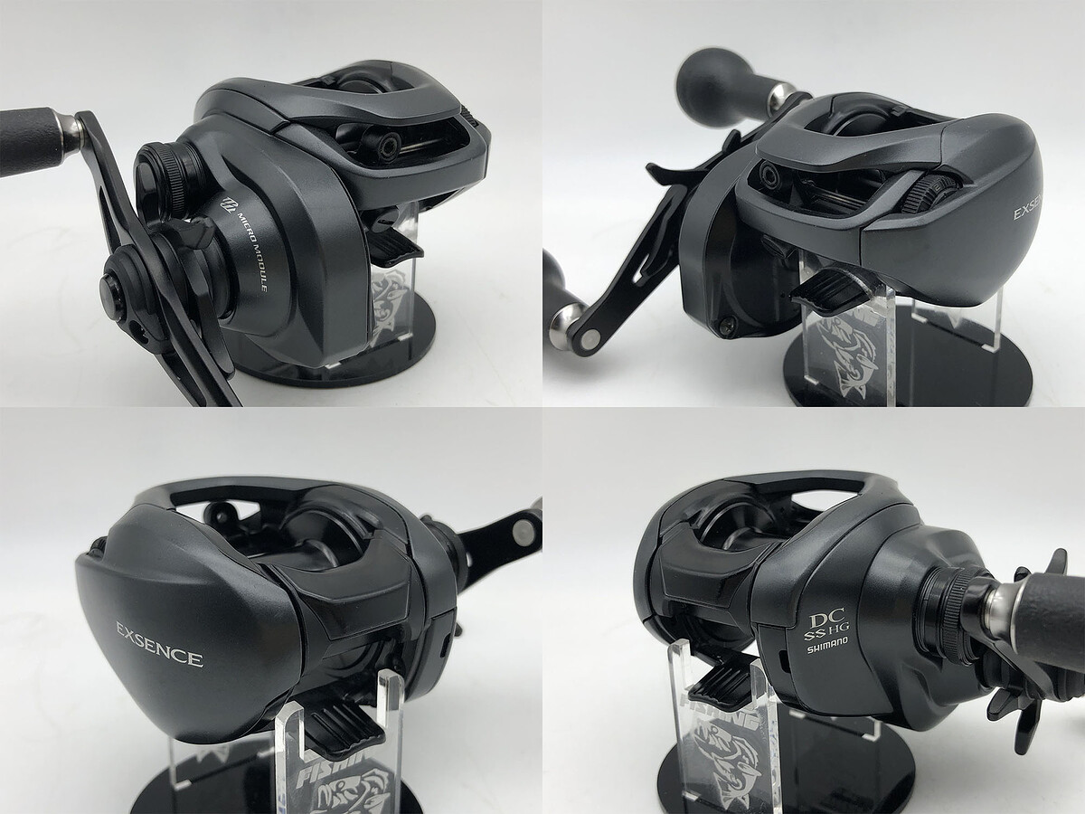 Shimano EXSENCE DC SS HG รอกสวย สปูนสวยไร้ริ้วรอย รอกสวยหมุนลื่นใช้งานปกติทุกระบบครับ พร้อมกล่องคู่ม