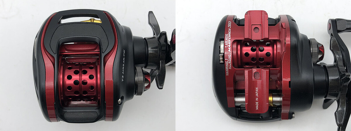 Daiwa T3 AIR 8.6R-TW รอกสวยสปูนสวยไร้ริ้วรอย รอกสวยหมุนลื่นใช้งานปกติทุกระบบครับ พร้อมกล่องคู่มือทั้