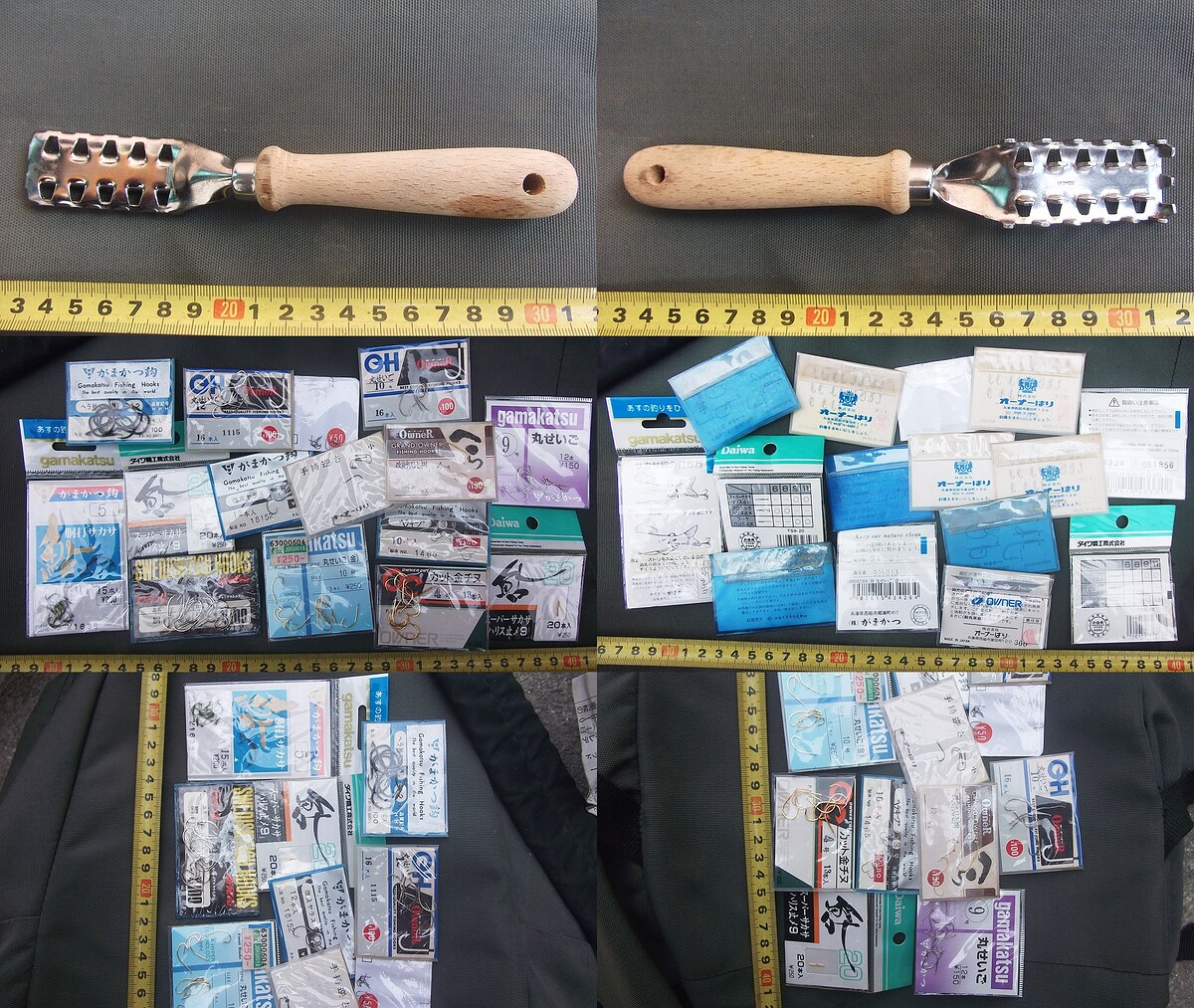 [b]
7. ที่ข็อดเกล็ดปลาหัวเลสด้ามไม้[/b] มือสอง สภาพดีด้ามแน่น ขาย 90
[b]
8. ปลายสายยกกอง[/b] ใหม่
