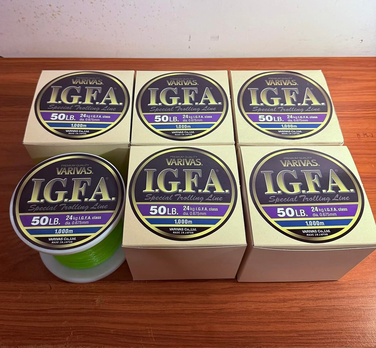 Vายสายเอ็น VARIVAS  I.G.F.A ( เหลือ 2 ม้วนสุดท้ายครับ )