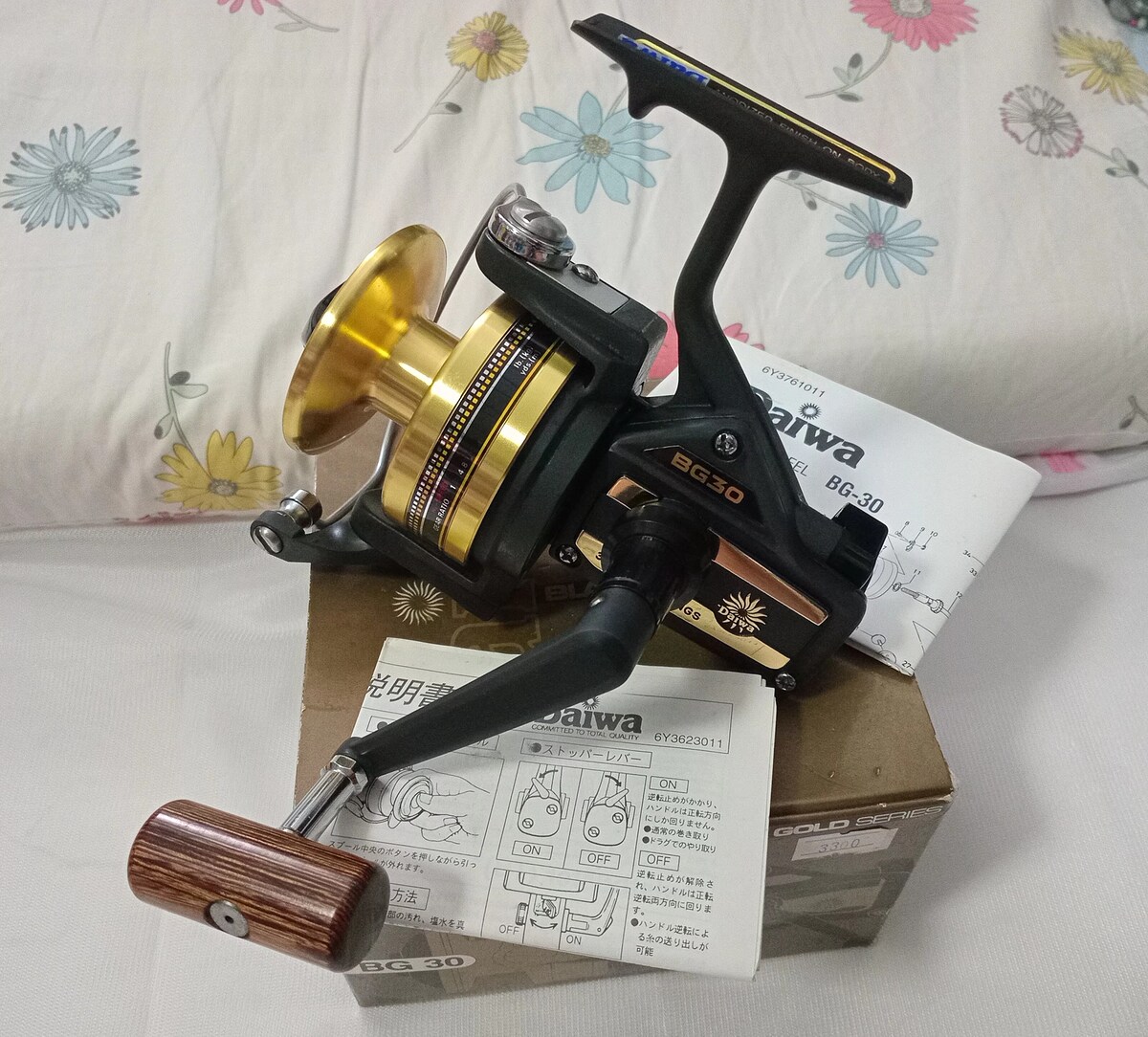 รอกที่ดี Daiwa BG30 (Thailand) พร้อมกล่องคู่มือเดิมๆ