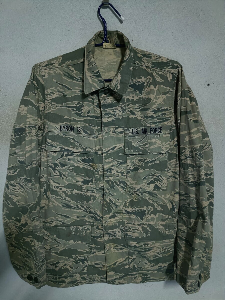 เสท้อทหาร US.ARMY พรางดิจิตอล Tiger ABU USAF (ทหารอากาศ)  Size: 38XL