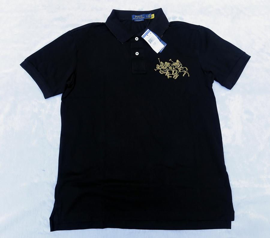 Polo Ralph Lauren Slim Fit Lunar New Year Triple-Pony /42/46/50 ใหม่สวยแท้