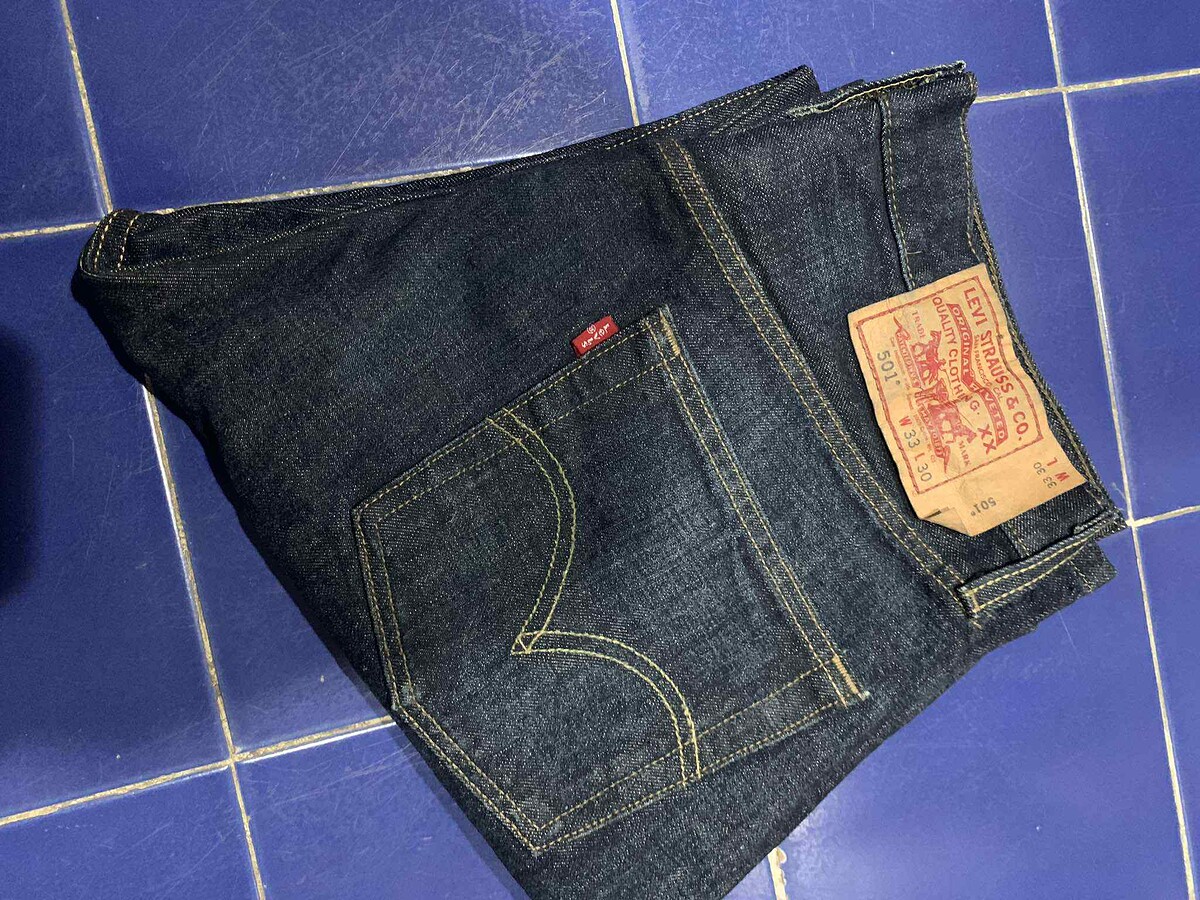 Levi's 501 Made in MEXICO  *ของเก่าเก็บครับไม่เคยโดนน้ำเก็บอย่างเดียว*