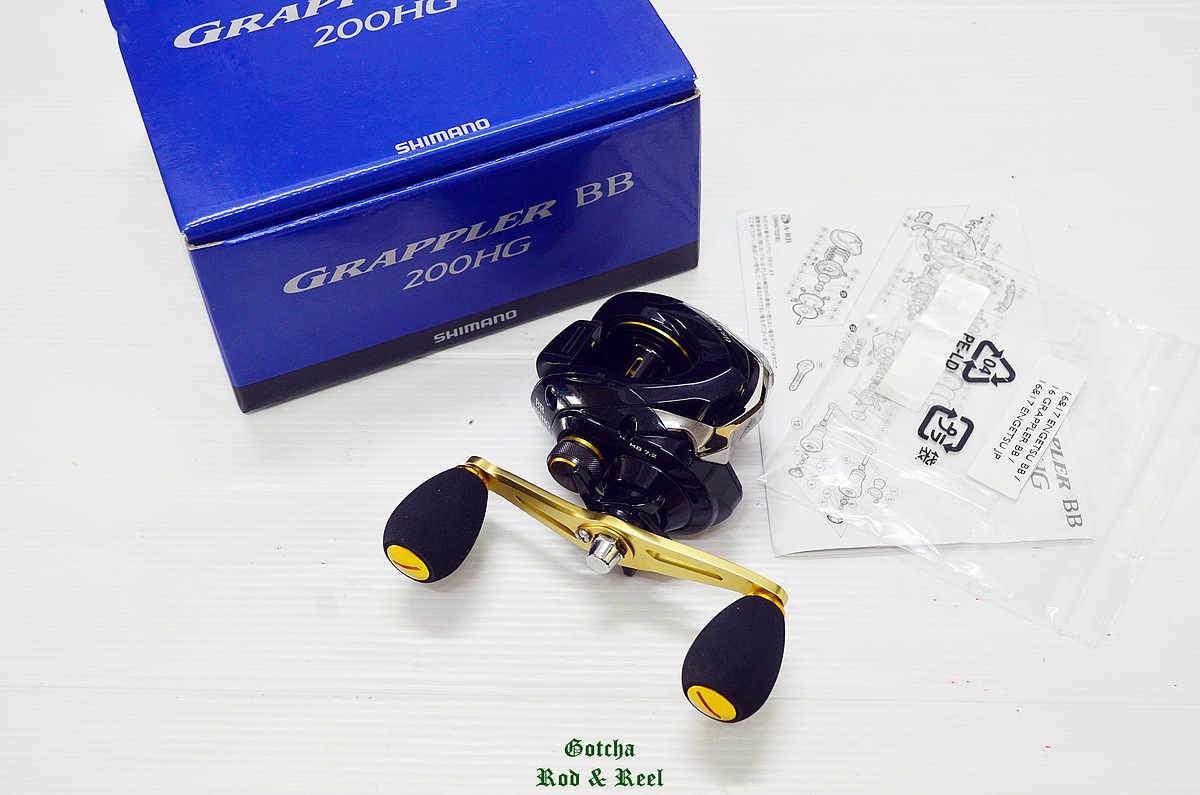  Shimano Grappler BB 200HG,คัน Jackson SuperTricster,Expride,Veloce ปิดพรุุ่งนี้