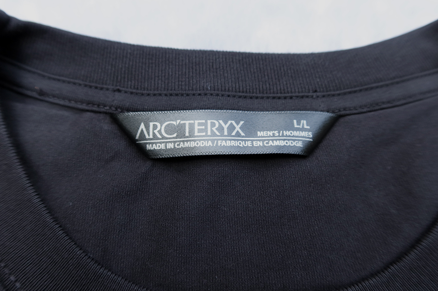 ARC'TERYX PALACE Tri-/M/L/XL (42/44/46) เสื้อยืดคอกลมแขนสั้นสรีนลายสวยใหม่แท้