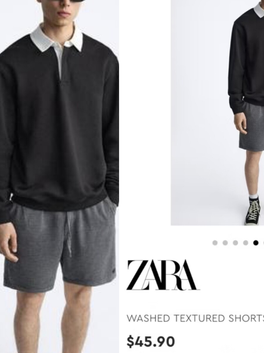 ZARA  JOGGER SHORT แท้ มี3สี ป้ายแท็กครบหมดครับ