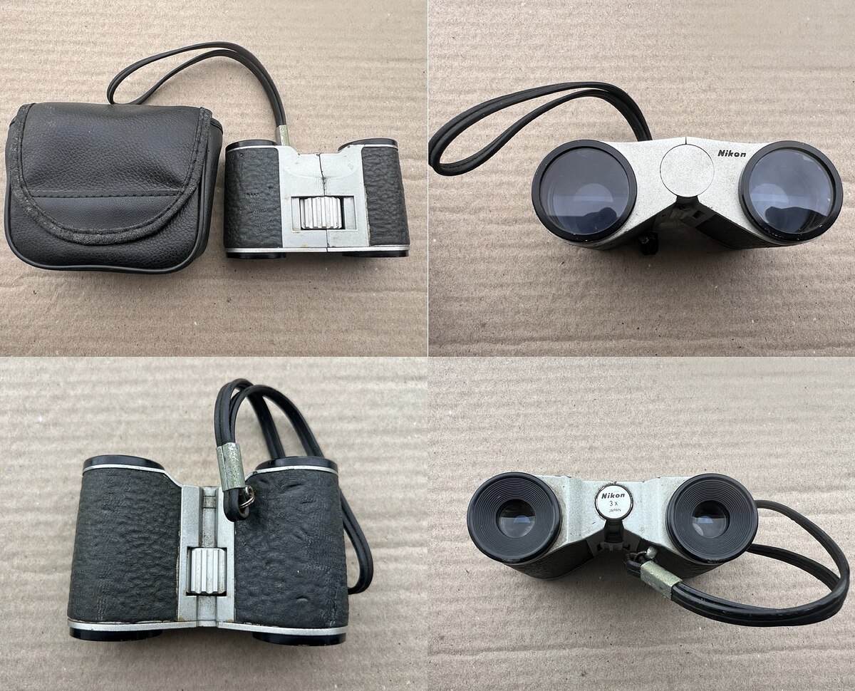 กล้องส่องทางไกลNikon 3x japan พร้อมซองหนัง

ราคา250 บาทรวมส่ง