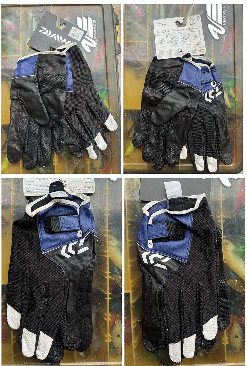 เอาไปทั้งหมด 2 คู่

ของแท้แน่นอนครับ
ถุงมือจิ๊ก daiwa รุ่นDG7106  ขนาด XL 27-28 cm
ตำหนิ มีรอยแต