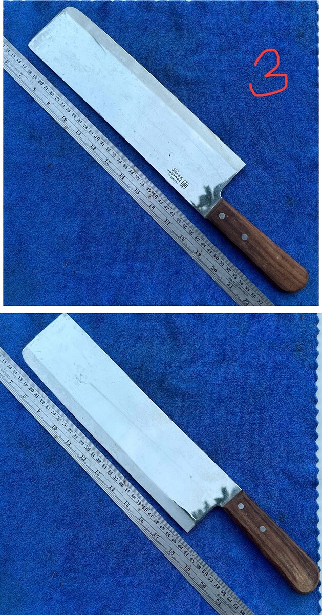 3. มีด ผ่าแตงโม มีดขนาดใหญ่

ขนาดใบมี