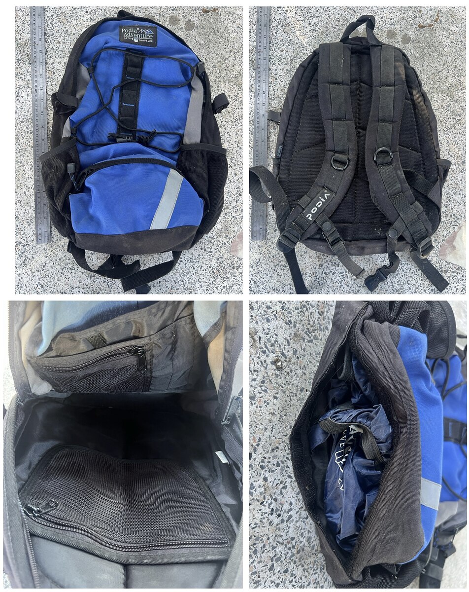 2. Podia adventure 
ขนาดประมาณ 30 x 40 cm
ความจุประมาณ 30 ลิตร
มีผ้ากันฝน

300 บาท