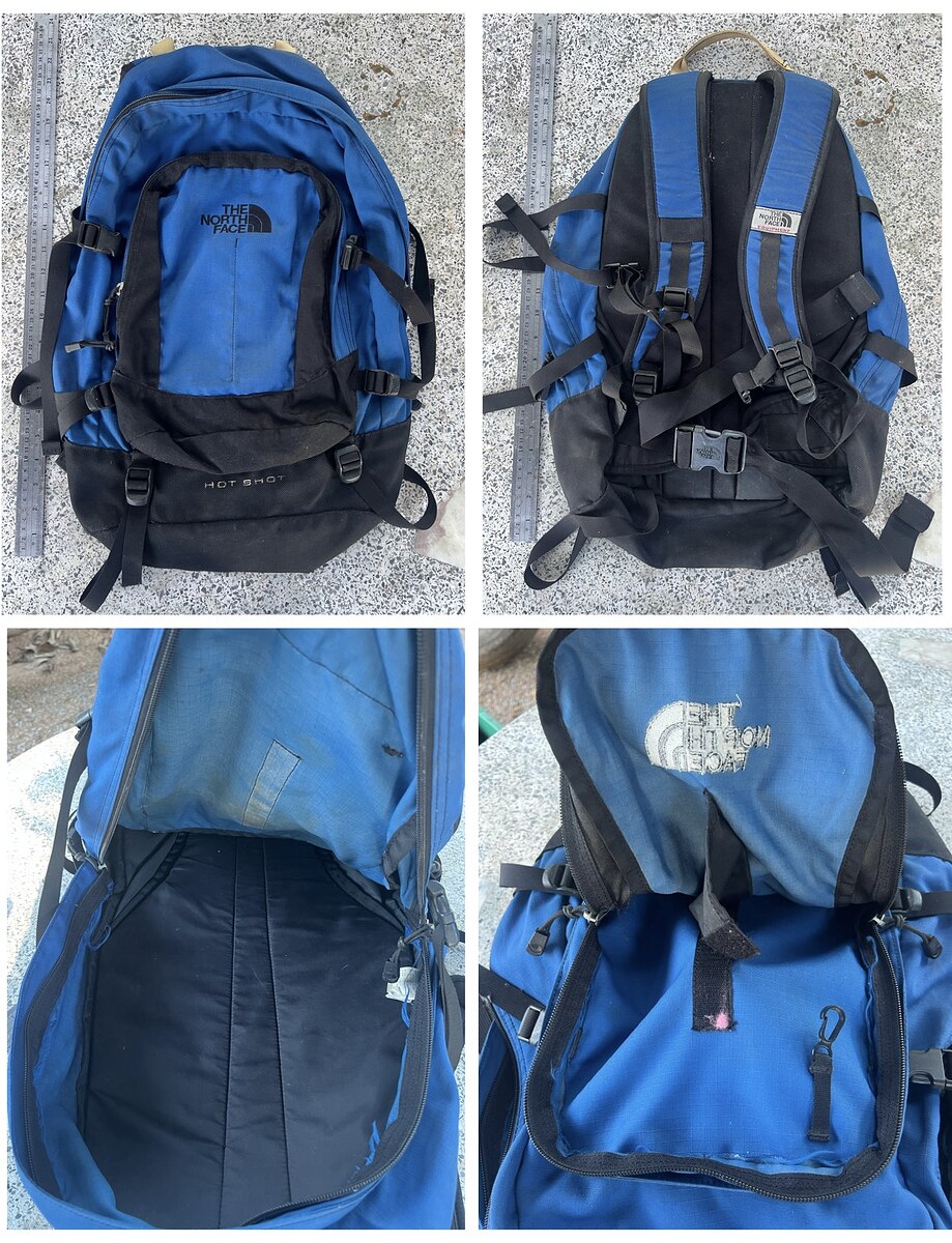 3. The north face   Hot shot
ขนาดประมาณ 30x 49 เซ็น
ความจุประมาณ 40 ลิตร

[s] ขาย  450 บาท

ค่