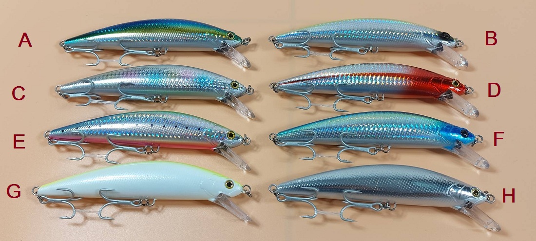 เหยื่อMinnow Casting ตัวเด็จ แอ็คชั่นสุดยอด 63กรัม ตีไกล จมไว Japan Quality