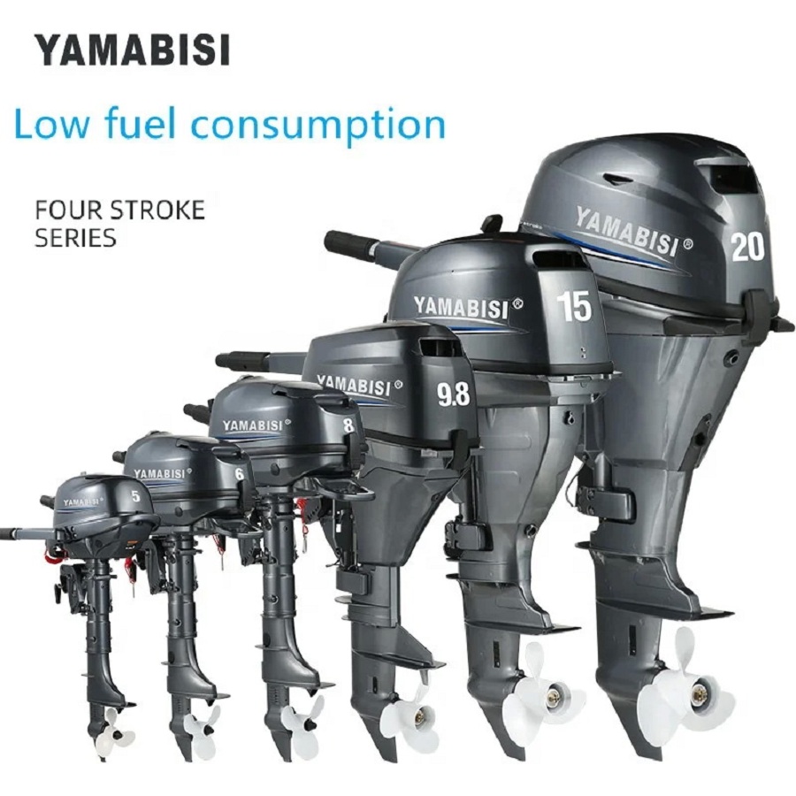 ลดราคา  เครื่องเรือค้างสต๊อก Yamabisi 15HP. 4จังหวะ หางสั้น