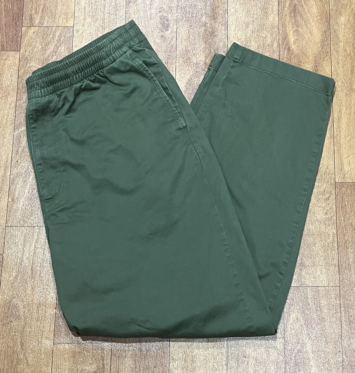 กางเกง Uniqlo Cotton Relaxed Ankle Pants