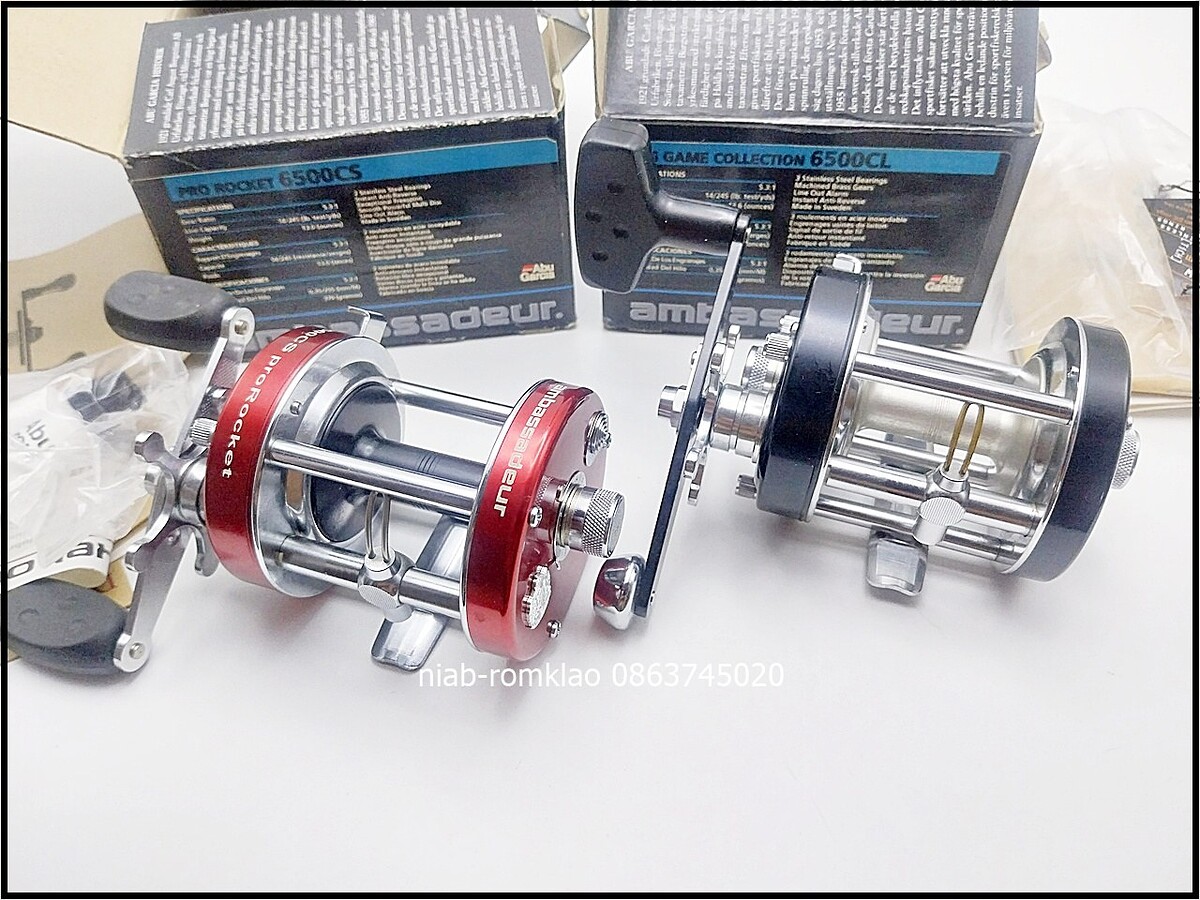 [N]--> Abu 6500CS โปรแดง ปี2000 / 6500CL Biggame ธงแดง ปี2002 สะสม