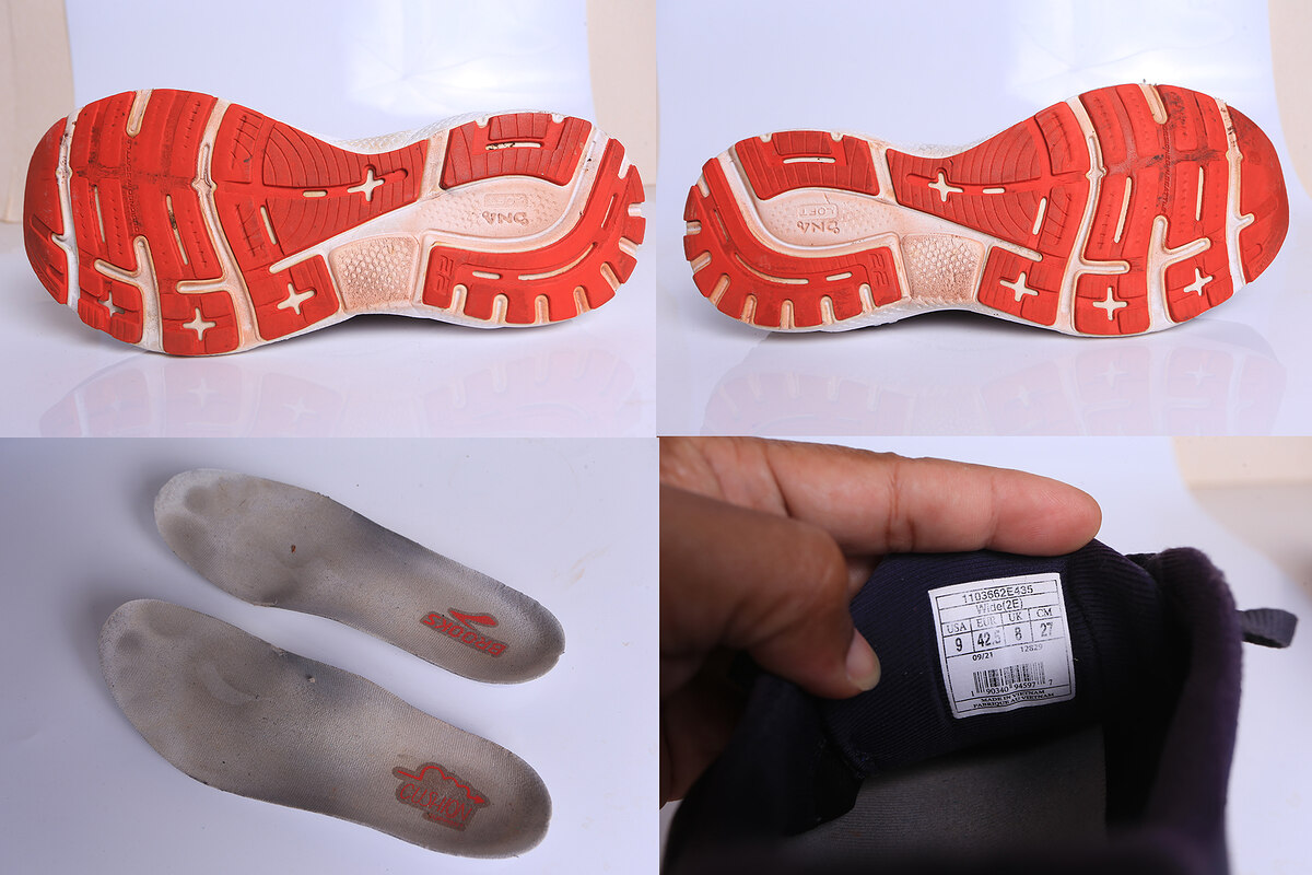 รองเท้าวิ่งหน้ากว้าง Brooks Men's Adrenaline GTS 22 Road-Running Shoes Size 42.5 EUR

รองเท้าวิ่งถ