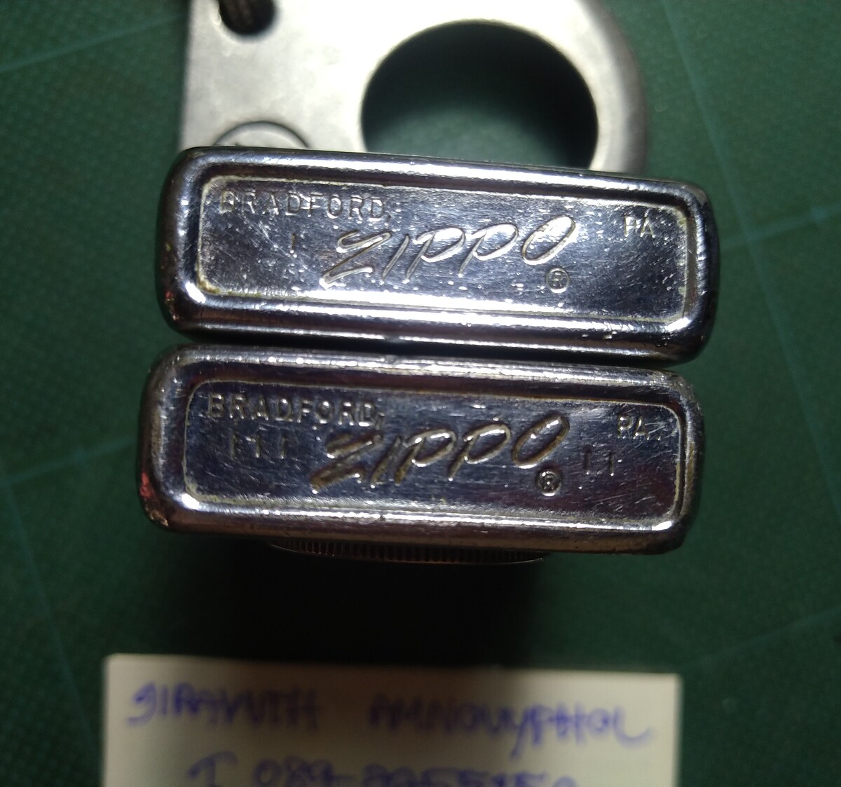 Zippo /usa แท้ เดิม เก่าปีลึก ถังนอก/ในตรงปีตรงรุ่น
ใช้งานได้ปกติ อุปกรณ์ครบ เติมน้ำมันแล้วใช้ได้เล