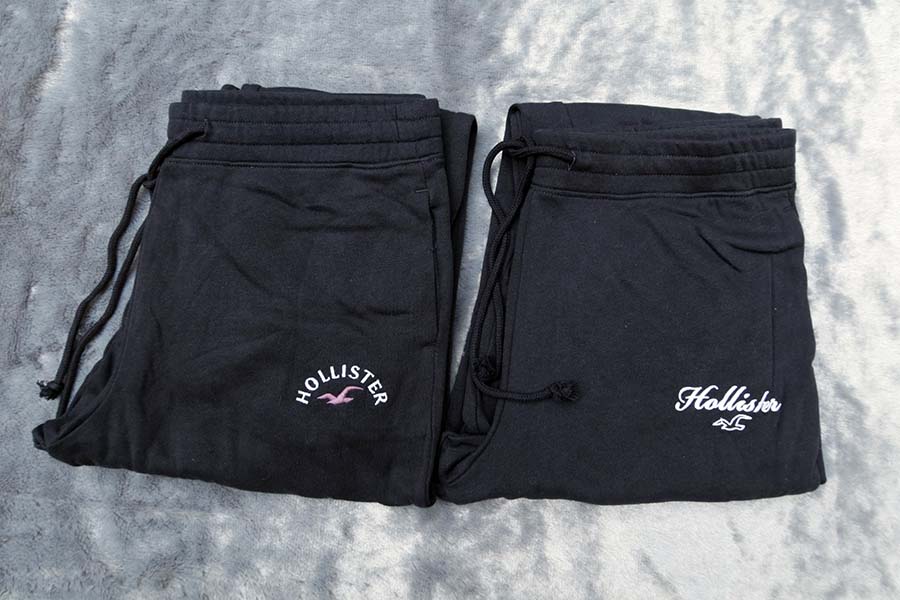 HOLLISTER /L (36-38) กางเกงขายาวเอวยางยืด 2 แบบสวยใหม่แท้ ราคารวมส่ง flash