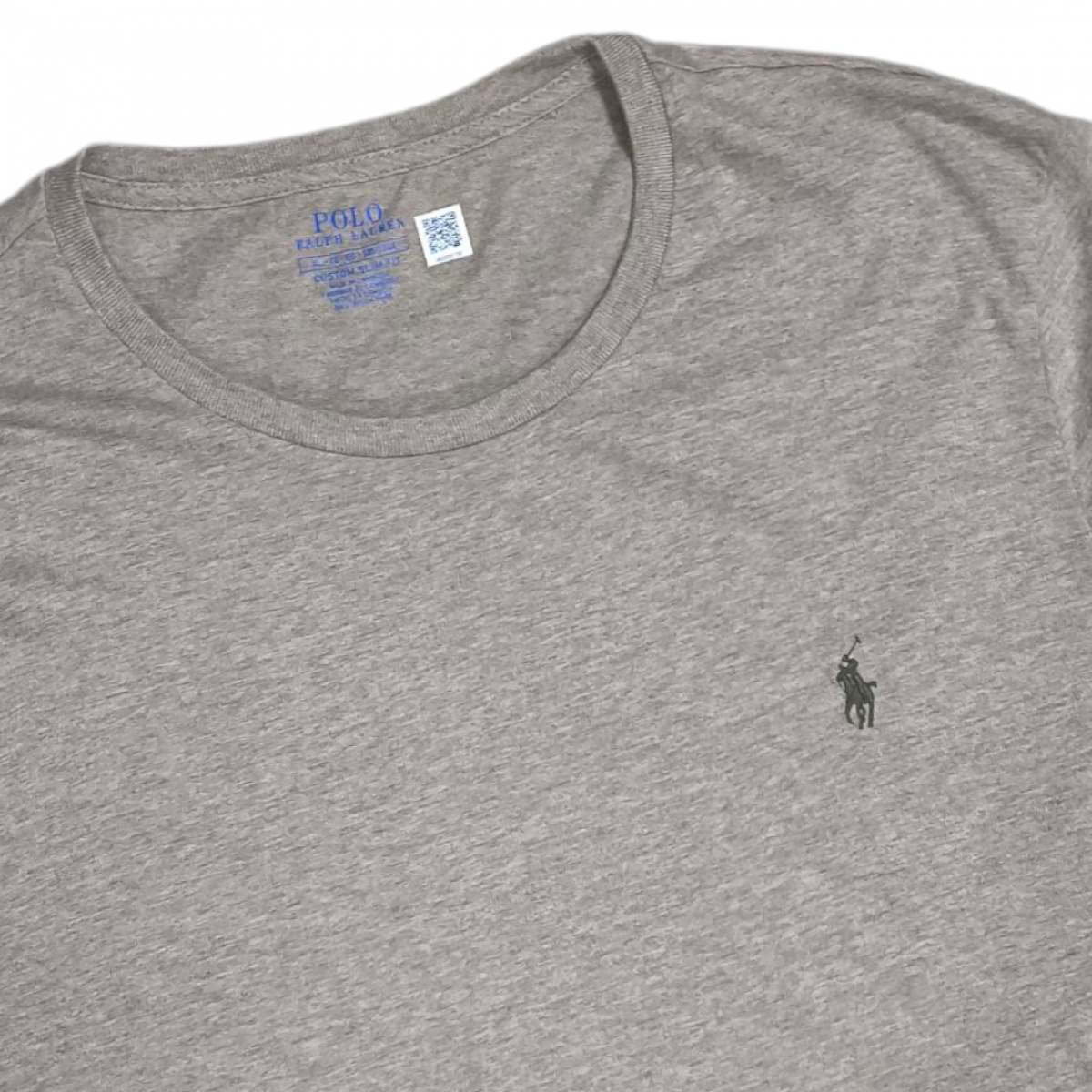 สีน้ำตาลอ่อน Polo Ralph Lauren เสื้อยืดคอกลม ใหม่แท้  อก44นิ้ว 