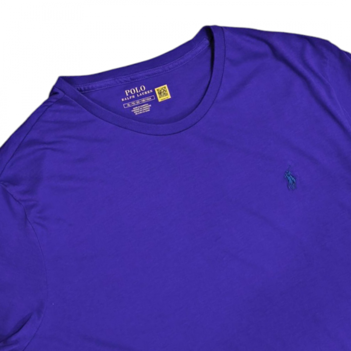 สีม่วง Polo Ralph Lauren เสื้อยืดคอกลม ใหม่แท้  อก46นิ้ว