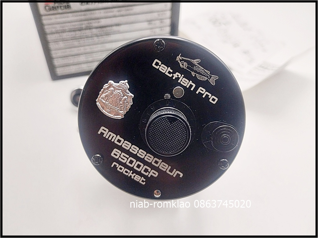 [b][q]Abu 6500CPR สเป็คUS ปี2018 สวยเป็นนางฟ้า สั่งซื้อมาเป็นของใหม่มือ1 มีรอยจุดเล็กๆที่ขอบแขนสปอร์